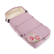  Leclerc by Monnalisa polar bundazsák- Antique pink babakabát, overál, bundazsák