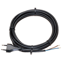 Lectra Technik Kft. Euro csatlakozó kábel aljzat nélkül, kapcsolóval, 5m (2x1mm2) villanyszerelés