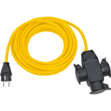 Lectra Technik Kft. Hármas kültéri lengő hosszabbító 10m sárga villanyszerelés