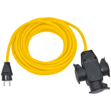 Lectra Technik Kft. Hármas kültéri lengő hosszabbító 10m sárga villanyszerelés