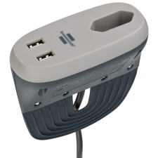 Lectra Technik Kft. Ülés közé rejthető elosztó 1xEuro és 2xUSB töltővel (Estilo) villanyszerelés