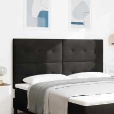  LED ágytámla LED -es lámpákkal Fekete 180 cm Poliészter ágy és ágykellék