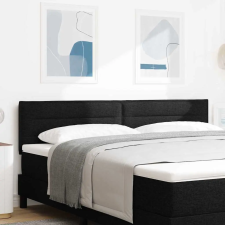  LED ágytámla LED -es lámpákkal Fekete 180 cm Poliészter ágy és ágykellék