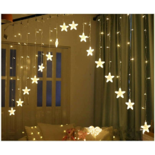  LED csillagos fényfüggöny karácsonyi dekoráció
