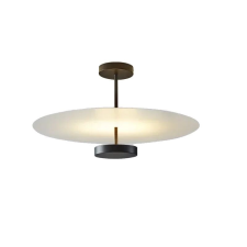  LED -csillár, modern stílus, energiahatékony, 3 Fény árnyalata, fekete 50 cm -es világítás
