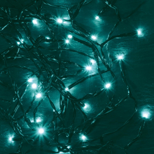  LED-es beltéri fényfüzér, TÜRKIZ, 100 LED karácsonyfa izzósor