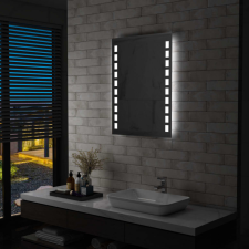 LED-es fürdőszobai falitükör 60 x 80 cm fürdőszoba kiegészítő