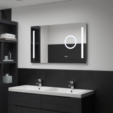 LED-es fürdőszobai tükör érintésérzékelővel 100 x 60 cm bútor