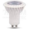  LED-es SPOT fényforrás, ( VCOB ) 5W-os teljesítményű, GU10 foglalattal, 6500K-es színhőmérsékletü, SMD LED ( 370 lm ) Tracon ( VCOB5CW )
