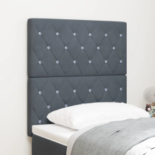  LED fejtámla Sötétszürke 80 cm Bársony ágy és ágykellék