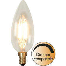  LED Filament Dimmerable Soft Glow Candle Clear E14 3W 2200K ST338-81-1 izzó