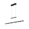  LED függő világítás Trio Lacal fekete 379190732