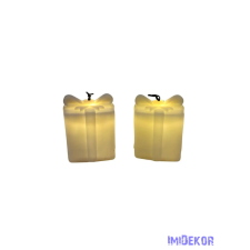  Led gyertya - Ajándékdoboz dekorációs kellék