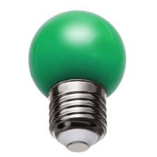  LED izzó E27 G45 1W GREEN 270° Spectrum dekoratív izzó