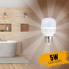 Led izzó opál búrás 5W izzó