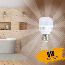  Led izzó opál búrás 5W izzó