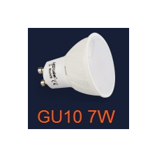 LED Labs LED lámpa GU10 (7W/120°) meleg fehér izzó