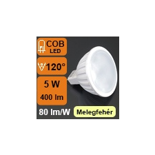 LED Labs LED lámpa MR16-GU5.3 (5W/120°) Szpotlámpa - meleg fehér izzó