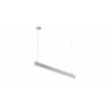 LED Labs LUMINES CLARO Linear LED Luminaire - silver anodized - 4000K - 60cm