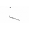 LED Labs LUMINES DULIO Linear LED Luminaire - silver anodized - 4000K - 120cm