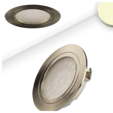  LED lámpa süllyesztett szpot 24V 2W 140Lm 3000K ezüst MiniAmp csatlakozóval világítás