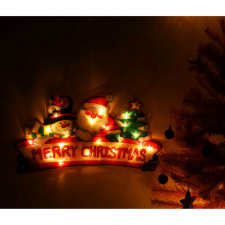 LED lámpák függő karácsonyi dekoráció Merry Christmas 45cm karácsonyfa izzósor