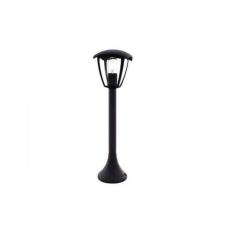  LED lámpatest , E27-es foglalat , állólámpa , 60 cm , kültéri , matt fekete , IP44 kültéri világítás