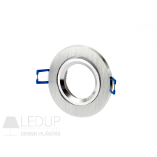 LED line ® downlight aluminium round adjustable silver brushed világítás