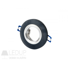 LED line ® downlight glass round black 90x26x10mm frosted GLIKKA világítás