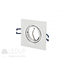 LED line LEDOM Downlight alu. square white brushed adjustable világítás