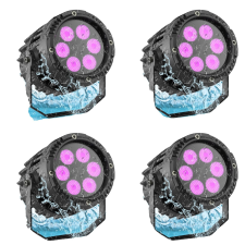  LED Par Light, többszínű effektusok, vízálló kialakítás, EU dugó party kellék