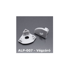 LED Profiles ALP-007 Véglezáró alumínium LED profilhoz, szürke villanyszerelés