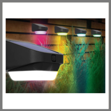 LED RGB napelemes kerti lámpa 1+1 akció ZT123182 kültéri világítás