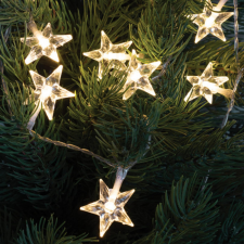  LED-s izzósor, csillag karácsonyfa izzósor