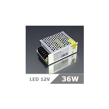 LED tápegység 12 Volt, ipari (36W/3A) OP villanyszerelés