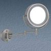 LED világítós kozmetikai tükör, 20cm, 40W (RS24K-3A)
