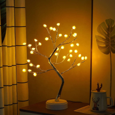  Ledes Bonsai fa Elemról és USB-ről is egyaránt működik. Kiváló éjszakai dekor világításnak. karácsonyi dekoráció