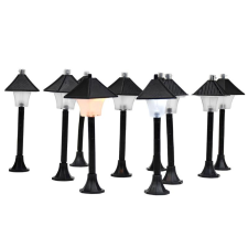  Ledes kandeláber 10db/szett - elemes dekorációs kellék