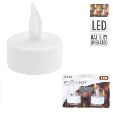  Ledes teamécses 4,5cm 2db-os csomag dekorációs kellék