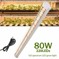 LEDLAMP 80W növényvilágító fénycső 52 cm hosszú, növénynevelő lámpa adapterrel. kültéri világítás