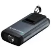 Ledlenser K6R safety tölthető kulcstartós lámpa/riasztóval Li-ion 400lm szürke