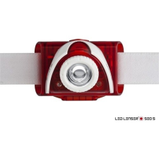 Ledlenser LedLenser SEO5 3xAAA 180 lm fejlámpa piros elemlámpa