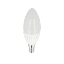 Ledline LED lámpa , égő , gyertya , E14 foglalat , 9 Watt , 220° , természetes fehér világítás