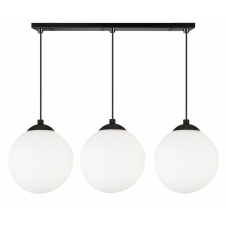 Ledlux LX-1286 függesztett mennyezeti lámpa,3xE27, fekete világítás