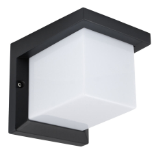 Ledlux LX-9116 kültéri homlokzati lámpa,1xE27, fekete kültéri világítás
