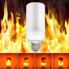LEDNET Lángot imitáló ízzó lámpa láng utánzó égő E14 5W Elektromos fáklyaizzó kültéri világítás
