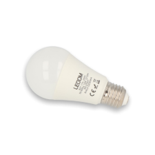 LEDOM LED lámpa , égő , körte , E27 foglalat , 12 Watt , természetes fehér , LEDOM világítás