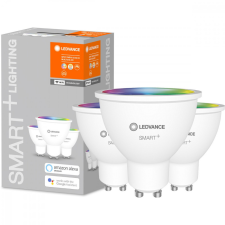 Ledvance 3PAK LED izzó GU10 5W 350lm CCT LEDVANCE SMART+ WiFi RGB szabályozható izzó