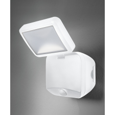 Ledvance Battery LED Spotlight Single White, kültéri, fehér LED SPOT reflektor fény- és mozgásérzékelővel, 4 W, foglalat: LED modul, IP54 védelem, 4000 K színhőmérséklet, 260 lm fényerő, 2 év garancia kültéri világítás