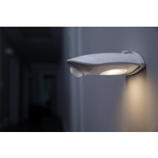 Ledvance Door LED DownWhite, kültéri, fehér bejárati ajtó fölé, LED lámpa fény- és mozgásérzékelővel, 3xAA elemmel, 0.95 W, foglalat: LED modul, IP54, 4000 K színhőmérséklet, 40 lm fényerő, 2 év kültéri világítás